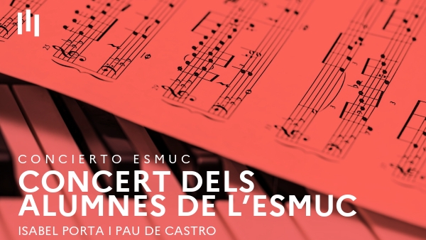 Concert dels alumnes de l’ESMUC