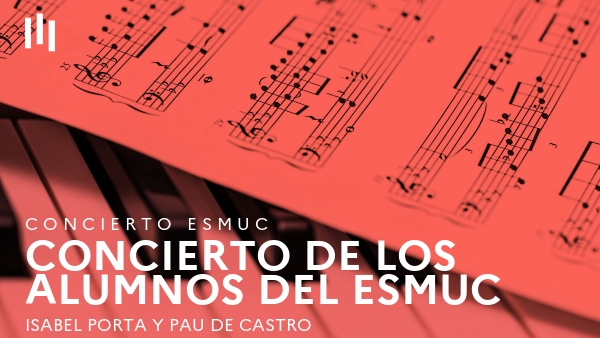 Concierto de los alumnos del ESMUC